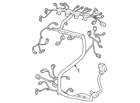2025 Audi RS3 Wiring Harness