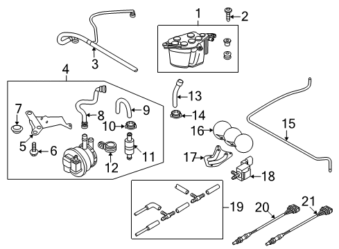 2008 Audi R8 Emission Components Diagram 2