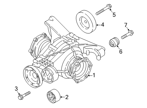 2025 Audi A4 Quattro Axle & Differential - Rear