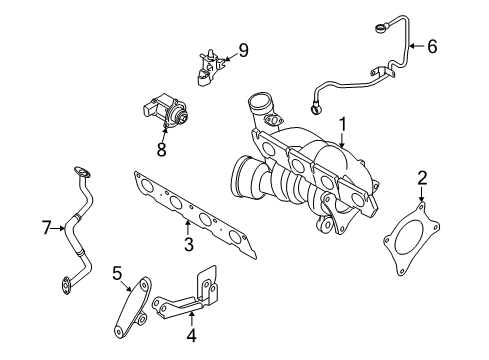 2008 Audi A4 Turbocharger Diagram 2