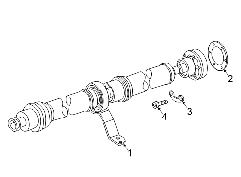 2024 Audi Q5 Drive Shaft - Rear