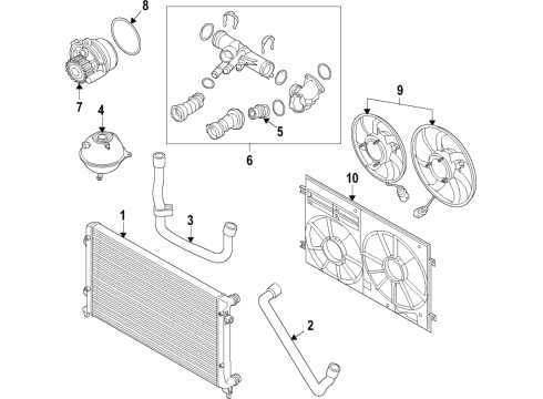 2015 Audi A3 Cooling Fan Diagram 5