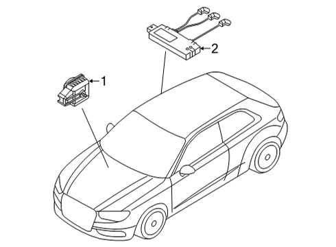 2024 Audi A3 Quattro Alarm System