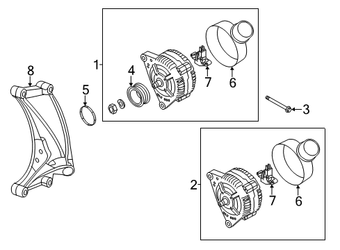2014 Audi S5 Alternator Diagram 3