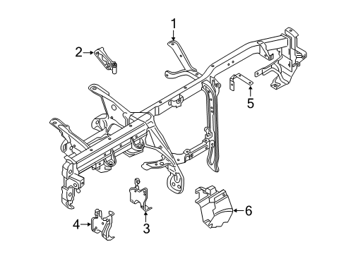 2023 Audi A6 Quattro Instrument Panel Diagram 5