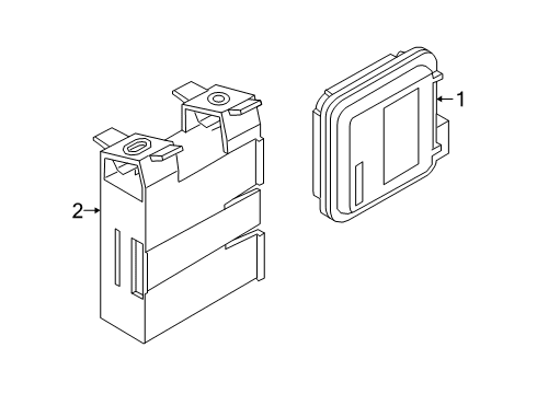 2020 Audi e-tron Sportback Electrical Components Diagram 9