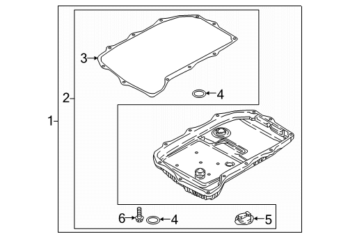 2019 Audi RS5 Automatic Transmission Diagram