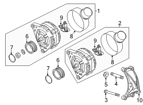 2015 Audi A6 Quattro Alternator Diagram 3