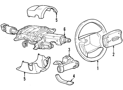2000 Audi A4 Steering Column Diagram