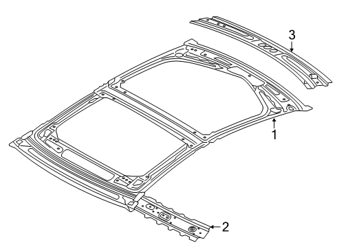 2020 Audi S8 Roof & Components