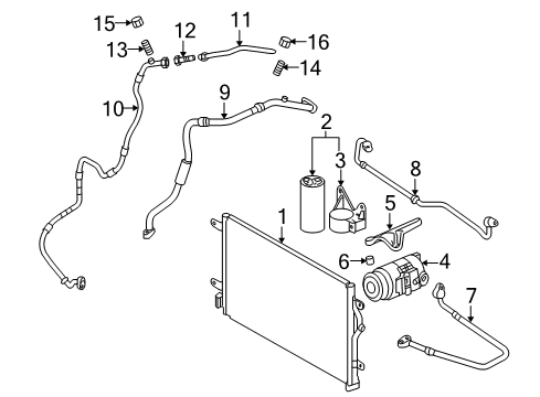 2004 Audi A4 Quattro A/C Compressor Diagram 3