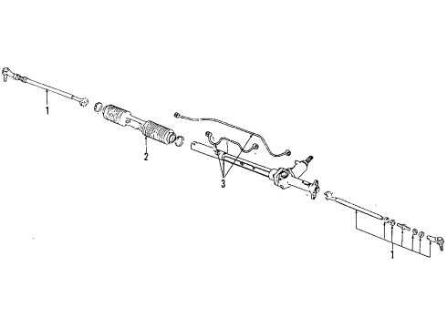 2004 Audi A4 Quattro Steering Gear & Linkage - Steering Diagram 5