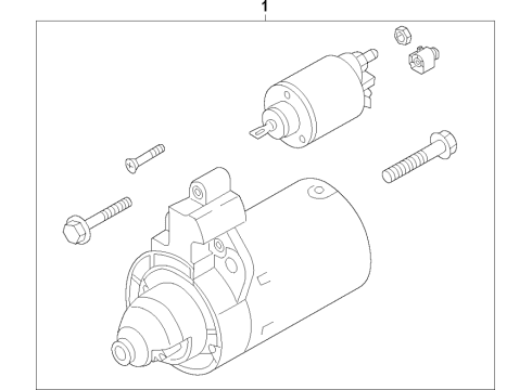2024 Audi A7 Sportback Starter Diagram 2