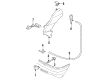 Diagram for Audi 80 Windshield Washer Nozzle - 893-807-156-A-01C