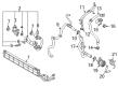 Diagram for Audi A3 Sportback e-tron Water Hose - 5Q0-121-107-B