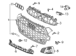 Diagram for Audi S5 Sportback Grille - 8W6-853-651-BQ-RU6