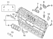 Diagram for Audi A4 Grille - 8W0-853-651-CL-SJZ