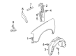 Diagram for Audi Wheelhouse - 4B0-821-172-C