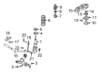 Diagram for Audi Q7 Bump Stop - 7L8-412-303