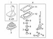 Diagram for Audi S5 Shift Knob - 8W0-863-278-A-DF9