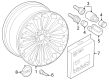 Diagram for Audi SQ8 e-tron Alloy Wheels - 4KE-601-025-AL