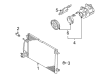 Diagram for Audi A6 Quattro A/C Condenser - 4B3-260-403-G