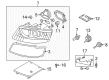 Diagram for Audi S4 Headlight - 8E0-941-030-AC