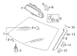Diagram for Audi Windshield - 8F0-845-099-F-NVB