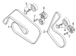 Diagram for Audi Q7 Drive Belt - 06E-903-137-AE