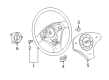 Diagram for Audi TT Quattro Steering Wheel - 8N0-419-091-B-1KT