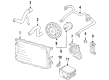Diagram for Audi A4 Quattro Water Pump - 06C-121-004-HX
