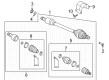 Diagram for Audi A3 CV Joint - 5Q0-498-103-B