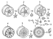 Diagram for Audi S8 Spare Wheel - 4H0-601-027-E