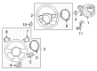 Diagram for Audi A3 Quattro Steering Wheel - 8K0-419-091-6PS