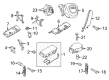 Diagram for Audi R8 Air Bag Control Module - 427-959-655-Z0M