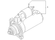 Diagram for Audi Starter Solenoid - 02Z-911-287-B