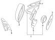 Diagram for Audi S6 Mirror Actuator - 8D1-858-531-C-3FZ