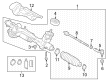 Diagram for Audi RS3 Rack And Pinion - 8Y1-423-053-D