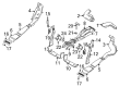 Diagram for Audi S8 Grille - 4E0-819-623-8X5