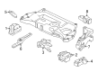 Diagram for Audi A3 Quattro Engine Mount - 1K0-199-855-BC