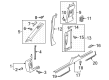 Diagram for Audi SQ8 e-tron Sportback Pillar Panels - 4KE-867-234-C-3FW