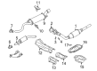 Diagram for Audi TT Exhaust Resonator - 8N0-253-209-D