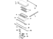 Diagram for Audi Quattro Sunroof Motor - 443-877-795-B