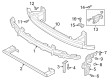 Diagram for Audi A8 Quattro Bumper - 4N0-807-694-M