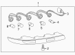 Diagram for Audi Back Up Light - 8R0-945-095-B