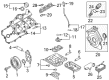 Diagram for Audi Oil Pan Baffle - 06E-103-623-P