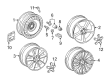 Diagram for Audi S3 Alloy Wheels - 8V0-601-025-DE