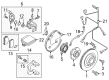 Diagram for Audi Parking Brake Actuator - 8K0-907-801-P