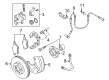 Diagram for Audi A8 Brake Pads - 4D0-698-151-H