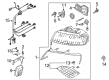 Diagram for Audi Headlight Bulb - N-911-383-01